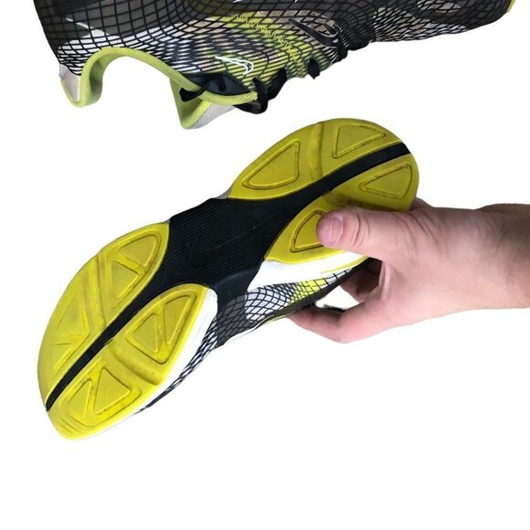 Nike D/MS/X Ghoswift White Black Dynamic Yellow Size 10 - Picture 5 of 16